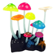 thumbnail image 1 of Plantas Artificiales Decorativas de Hongo Seta para Acuario Lab.G, Multicolor, 1 of 5