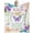 Purple-70th, variant on Birthday Gifts for Women, Happy Birthday Presents for Women Friendship Throw Blanket 50"X60", Best Birthday Queen Gifts Ideas for Mom Female Friend Wife Sister, Butterfly Bday Decorations for Woman