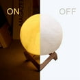 thumbnail image 5 of Moon Lamp LED Night Light Battery Powered With Stand Starry Lamp For Bedroom Decor Night Lights Kids Gift Moon Lamp, 5 of 9