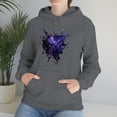 thumbnail image 4 of Celestial Space Blot Unisex Heavy Blend™ Hooded Sweatshirt, 4 of 6