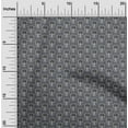 thumbnail image 1 of oneOone Georgette Viscose Fabric Leaves & Floral Block Decor Fabric Printed BTY 42 Inch Wide, 1 of 5