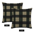 thumbnail image 4 of Multi-Size Linen Sofa Pillow Cover Invisible Zipper Open And Close Strong Use For Sofa Chair Garden Sofa Car Springgreen Buffalo Plaid Check Tartan Scotland_2 20"X20", 4 of 8