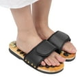 thumbnail image 3 of Foot Massager Slippers Cobblestone Hard Bottom Foot Sole Massage Shoes (Black 38), 3 of 8