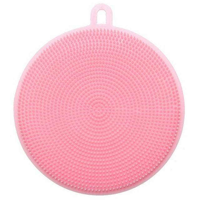 Magic Silicone Dish Bowl Cleaning Scouring Pad Brush Multifunction Scouring Pad Pot Pan Wash Brushes Kitchen Cleaner Washing Tool