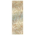 thumbnail image 1 of Adsila Modern Floral Indoor Area Rug by Blue Nile Nills - 2.6' x 8', Apricot, 1 of 4