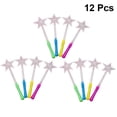 thumbnail image 3 of 12 varitas luminosas divertidas con forma de estrella, juguetes interesantes para fiestas infantiles (color aleatorio), 3 of 8