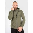 thumbnail image 5 of Delta Zipped Hoodie - Army Green, 5 of 9