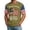 Army Green, variant on Men’s 250th Anniversary USA Shirt - 2026 American Flag Retro Graphic Tee - Crew Neck Short Sleeve T-Shirt,Light Blue (M)