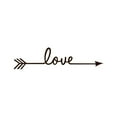 thumbnail image 1 of Bearachild Etiqueta de la pared de la flecha del amor cambia instantáneamente el aspecto de la habitación cambia instantáneamente el aspecto de Decoración del hogar, 1 of 6