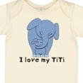 thumbnail image 4 of Inktastic I Love My Titi Elephant Blue Boys Baby Bodysuit, 4 of 5