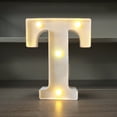 thumbnail image 6 of HaoXun LED Letter Lights Alphabet Lamp - ABS Plastic Marquee Letters with Built-in LED Lighting for Birthday Party Wedding Home Decorations, 6 of 6