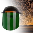 thumbnail image 1 of Protector facial para soldadores perfecl con visera frontal abatible versátil para silvicultura y jardinería Verde negruzco, 1 of 8