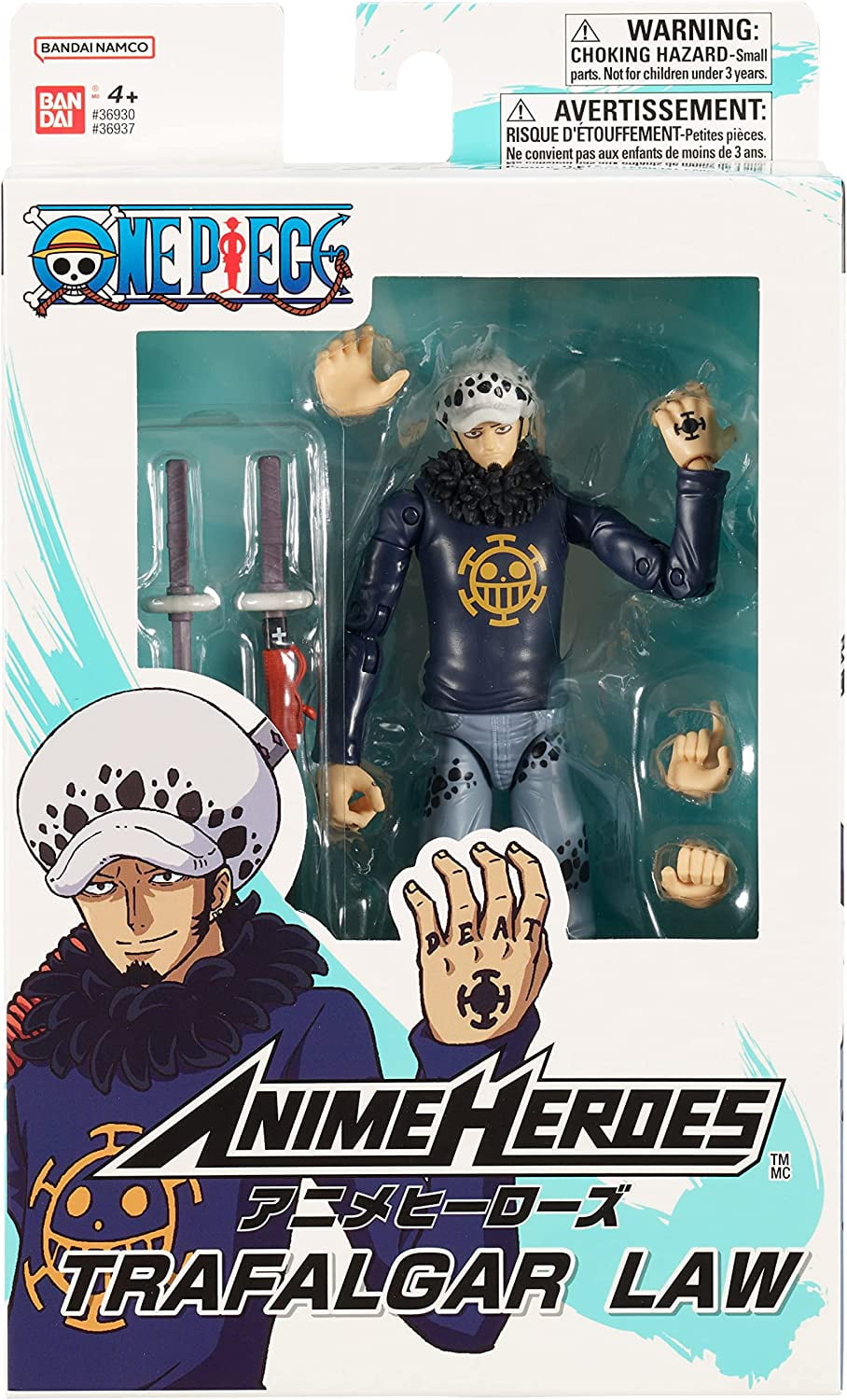 Anime Heroes - One Piece - Trafalgar Law, 6.5" Action Figure