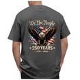 thumbnail image 5 of UngA American 250th Anniversary Shirts, 1776-2026 250th Anniversary Shirt, Mens Patriotic Shirts Men Dark Gray,S, 5 of 6