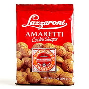 Lazzaroni Amaretti Cookie Snaps 7 oz each (1 Item Per Order)