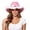 Pink, variant on Western Girl Theme For Party Performances And Outdoor Events Casual Style Hat Black One Size