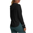 thumbnail image 4 of DAFEI Chandail à Capuchon à Manches Longues pour Femmes, Séchage Rapide, Vêtement de Protection contre le Soleil, Sport, Randonnée, Course, Haut, 4 of 6