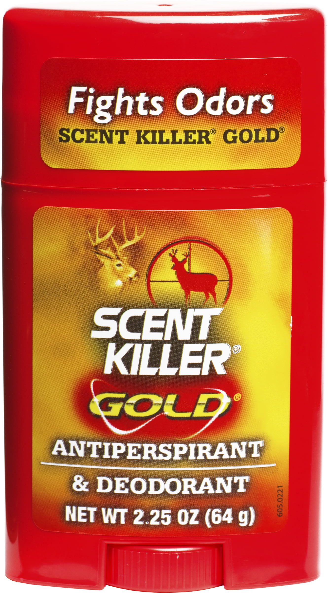 (2 pack) Wildlife Research Center, Scent Killer Gold, 2.25 oz Hunting Antiperspirant and Deodorant