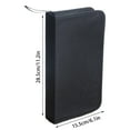 thumbnail image 3 of 1X Oxford Cloth Cd Bag Case Dvd Storage Case 80 Capacity Dvd Case Holder Portable Disc for Car Home Office Travel Home Textile Storage, 3 of 6