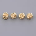 thumbnail image 5 of Abbraccia 5X 4 Rose Spacer Beads Large Hole Beads Necklace Bracelets Jewelry Making Craft, 5 of 10