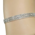 thumbnail image 3 of Imountek Women's Sequin Slit Backless Slip Dress with Adjustable Chain Choker, 3 of 4