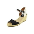 thumbnail image 1 of Sandalia con cuña Lucky Brand Kyndra para mujer, color negro, 1 of 5