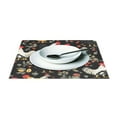 thumbnail image 3 of Ryvnso 1 Piece Placemats Roosters Plants Dining Mats Heat-Resistant Non-Slip Washable Table Mat, 3 of 8