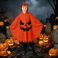 thumbnail image 2 of Bainana Halloween Onesie Role Play Ghost Outfits For Kids Fashion Long Sleeve Hooded Face Print Robe Boys And Girls Stage Performance Clothes, 2 of 7