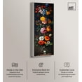 thumbnail image 3 of Botanical Rhapsody III Panoramic Canvas Floral Wall Decor by Art Remedy, Silver Frame, 20x54, 3 of 6