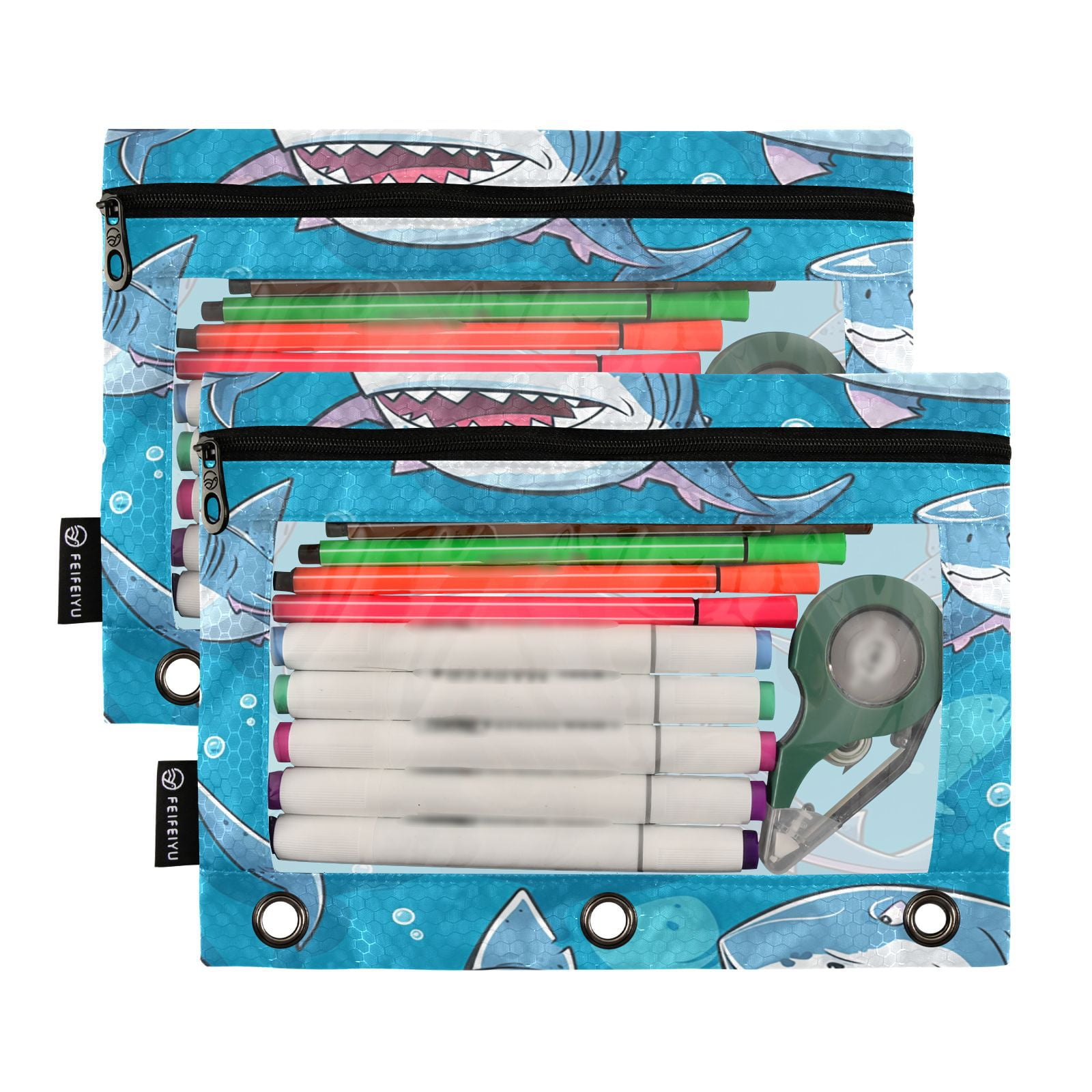 Squishmallows Lola the Unicorn Pencil Pouch, Pink and Purple, 8.5