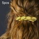 thumbnail image 4 of 5 pinzas para el pelo en blanco, adornos para el pelo, decoración, tocados, elegantes horquillas. Dorado, 4 of 9