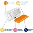 thumbnail image 2 of Lumitronics 12V LED Light Exterior RV Porch Light with Switch, Utility Camper Lights, White Base, 2 of 9