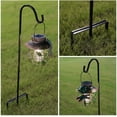 thumbnail image 6 of Shepherd Hook Adjustable Height 32/24/16’’ 1/2 inch Thick Use at Weddings, Hanging Solar Lights, Lanterns, Bird Feeders, Metal Hanger Hook (Black,32inch). U.S. Patent., 6 of 6