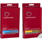 Two Connoisseurs Polishing Cloth Kit Silver/Gold(ps1012 ps1013)