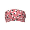 thumbnail image 3 of Balery French Bulldog Face Sport Wear Athletic Visor Sun Sports Visor Hat Visor Adjustable Cap for Women and Men (One Size), 3 of 8