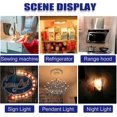 thumbnail image 4 of E14 1w led bulb, T22 Vintage Amber Glow 10w Tubular Night Light E14 Incandescent Replacement Candelabra Base LED Filament Sign Super Warm White 2200K, 4 of 5
