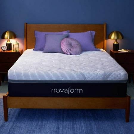 Novaform 14" Comfort Grande Plus Memory Foam Medium Mattress, Queen