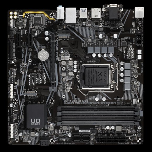Placa madre GIGABYTE B560M DS3H LGA 1200 Intel B560 DDR4