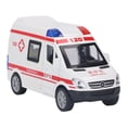 thumbnail image 4 of Coche De Tracción Hacia Atrás, Juego De Vehículos De Emergencia De aleación Con Luz LED Y Efectos De Sonido, Puertas Abatibles De Coche De Juguete De Metal,, 4 of 7