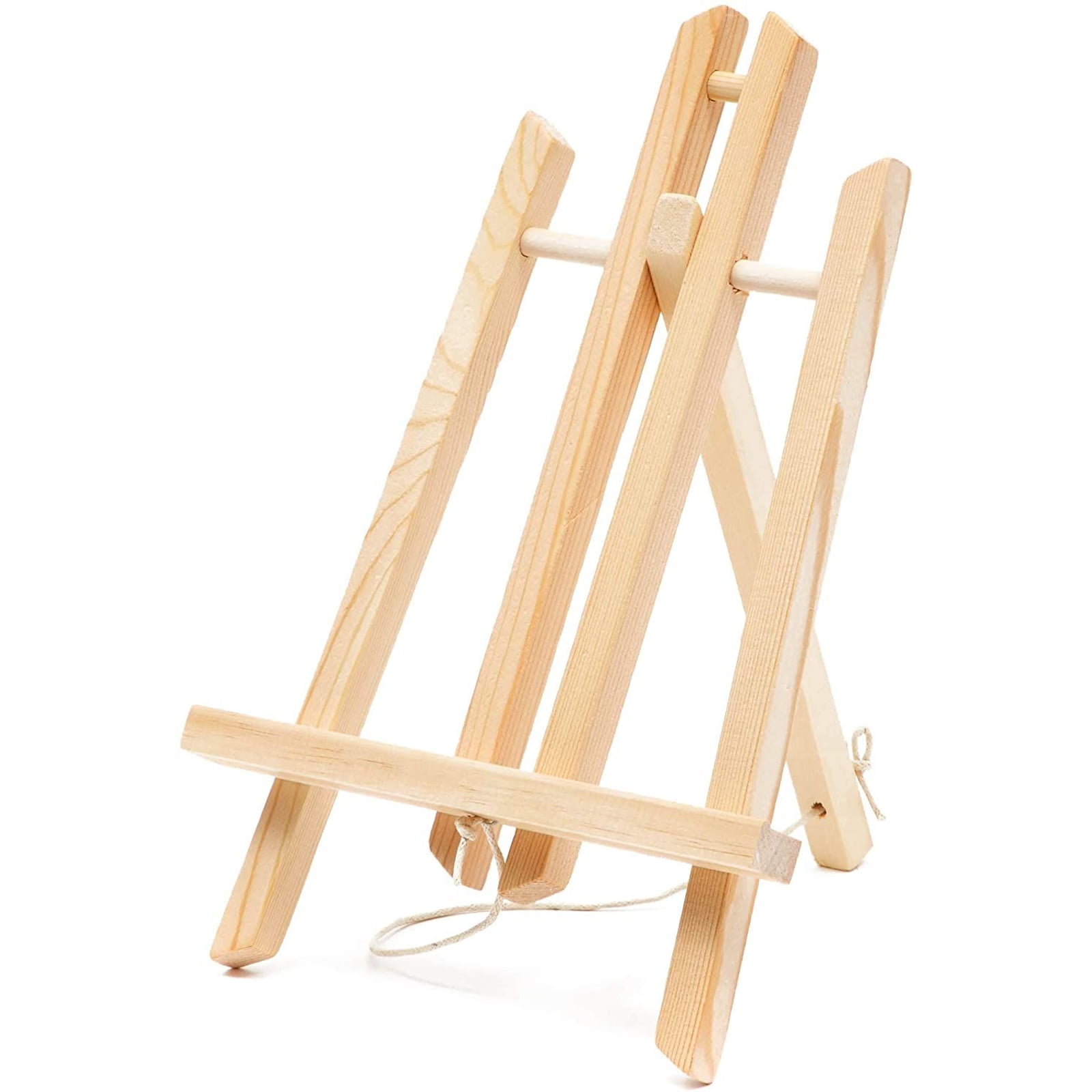 wooden mini easel pine wood 12 cm dispaly canvas art craft table stand wedding 