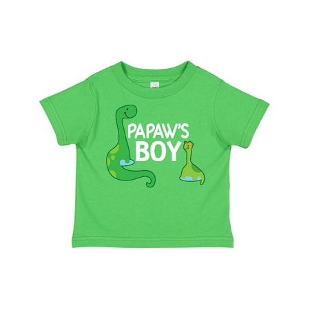 

Inktastic Papaw s Boy Grandson Gift Toddler Boy Girl T-Shirt