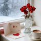 thumbnail image 4 of CaiYueKe Crystal Rose Bouquet Ornament Romantic Gift for Valentines Day Anniversary Wedding Home Office Desk Decor Crystal Flower Figurine Keepsake, 4 of 7