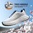 thumbnail image 2 of NORTIV 8 Women's Walking Shoes Cushion Running Tennis Shoes ActiveFloat Non-Slip Comfortable Breathable Workout Gym Sports Athletic Fashion Sneakers, 2 of 8