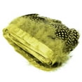 thumbnail image 4 of EHJRE 2 Yard/1.8M Dyed Chicken Feather Fringe Costume Hat Millinery Embellishment Yellow, 4 of 7