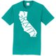 thumbnail image 1 of Camiseta de Manga Corta Gravity Trading Cali Team Teal XL, 1 of 1
