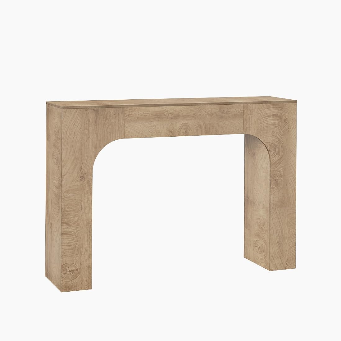 Danolapsi 47 Inch Farmhouse Console Table for Entryway, Slim Wood Sofa Side Table, Narrow Rustic Foyer Furniture for Living Rooms, Hallways, Apartments