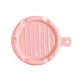 thumbnail image 1 of DOLITY Ceramic Spoon Holder Framhouse Decor Dessert Plate Heat Resistant Spoon Rest for Pink, 1 of 9