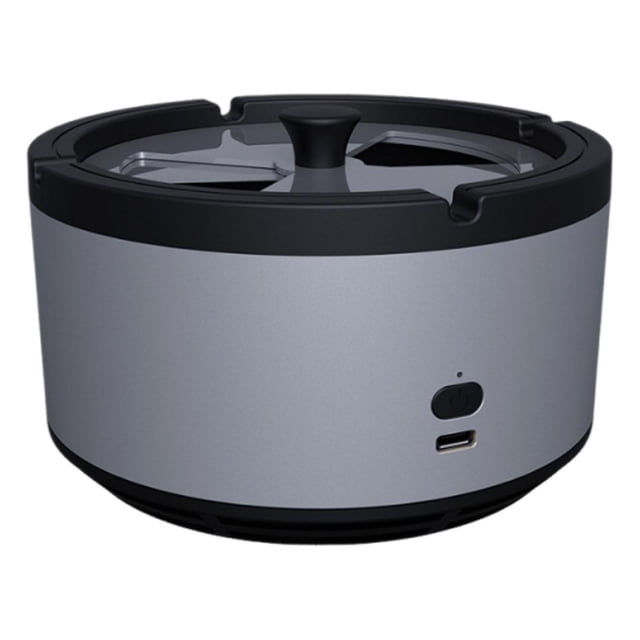 Cenicero sin humo,Cenicero sin humo purificador de aire para coche 2 en 1,Cenicero con eliminación de humo y circulación de aire de 360 degree,Cenicero electrónico para oficina,filtro de aire