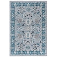 thumbnail image 2 of SAFAVIEH Bayside Aline Oriental Polyester Area Rug, Blue/Gray, 8' x 10', 2 of 13