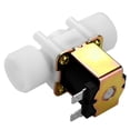 thumbnail image 3 of Plastic Electromagnetic Valve for Water Supply, N C Normally Closed Stable, Moisture Proof, DN20 Thread, DC 12V, Automatic Cleaning, Solar Water Heater, 3 of 7